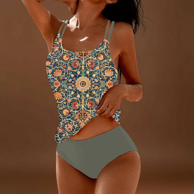 Brigitta – Divatos mintás fürdőruha