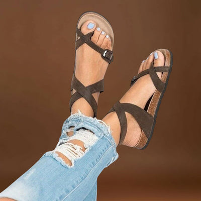 Hessa – Bőr Szandálok