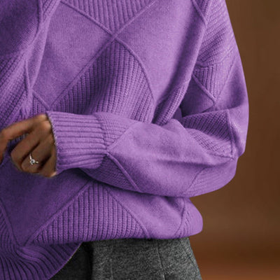 Ilza - Magas Galléros Pulóver