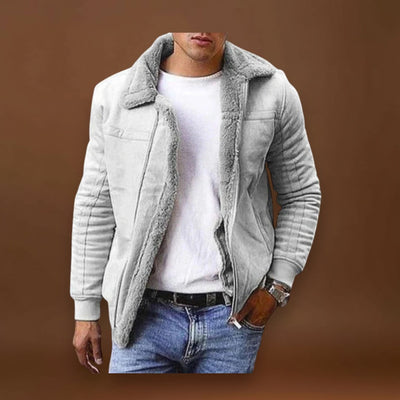 Rénó - Meleg téli kabát műszőrme béléssel