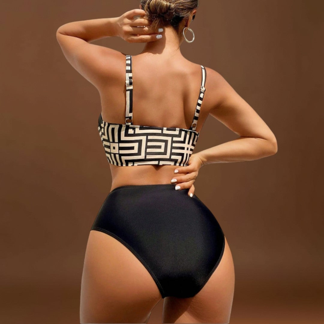 Helena - Elegáns, két részes bikini mintával