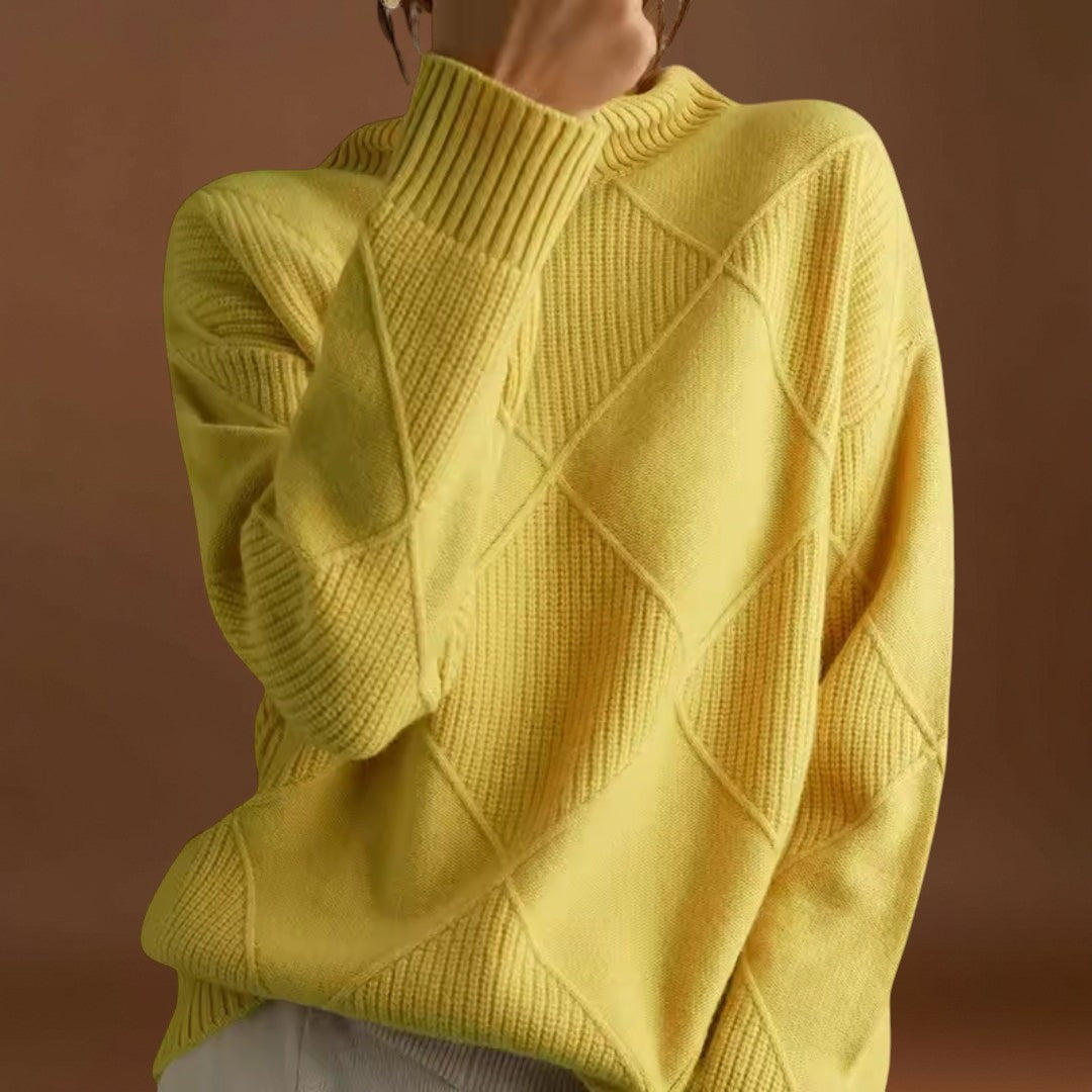 Ilza - Magas Galléros Pulóver