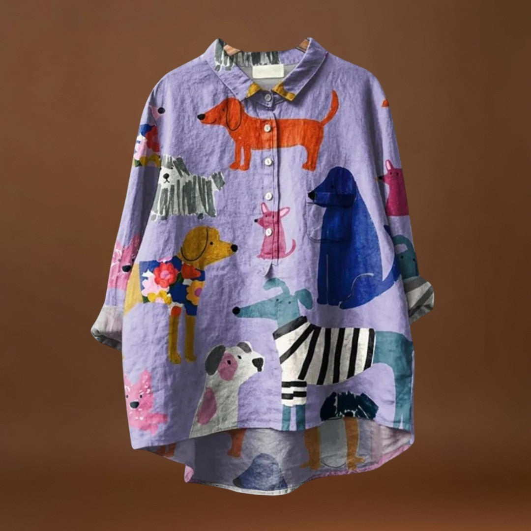 Amina - Női mintás ing