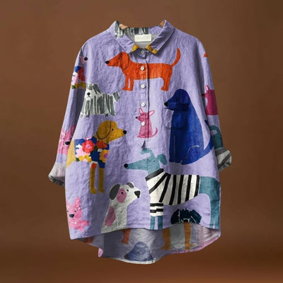 Amina - Női mintás ing