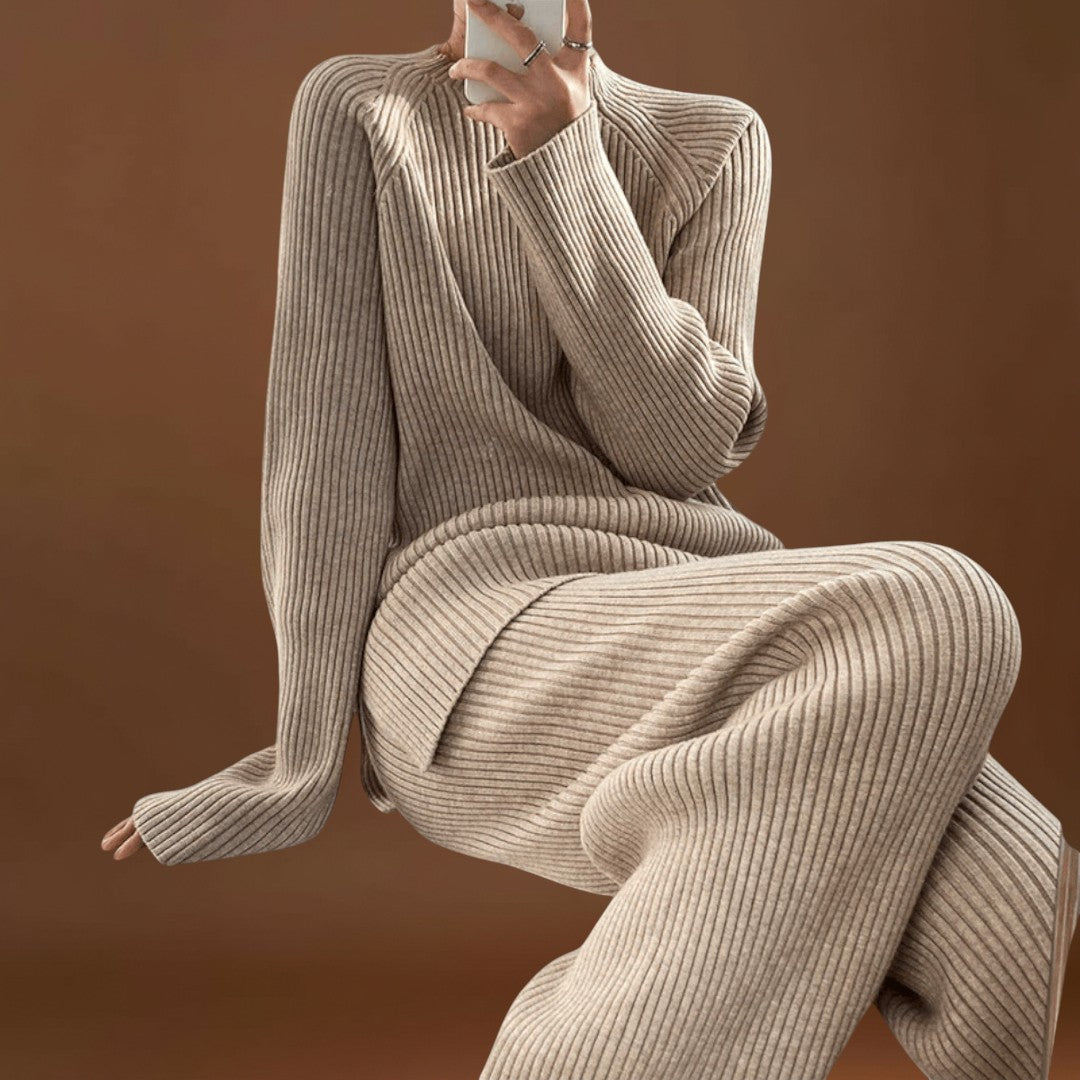 Lilwen - 2 Részes Kényelmes Bordás Készlet