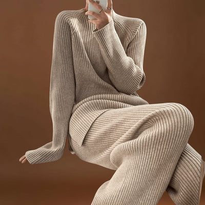 Lilwen - 2 Részes Kényelmes Bordás Készlet