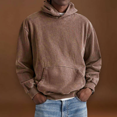 Tibor - Pamut Kapucnis Pulóver