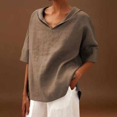 Fruzsi – Vászon Blúz