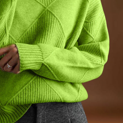 Ilza - Magas Galléros Pulóver