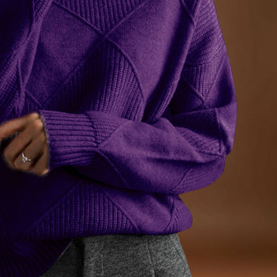 Ilza - Magas Galléros Pulóver