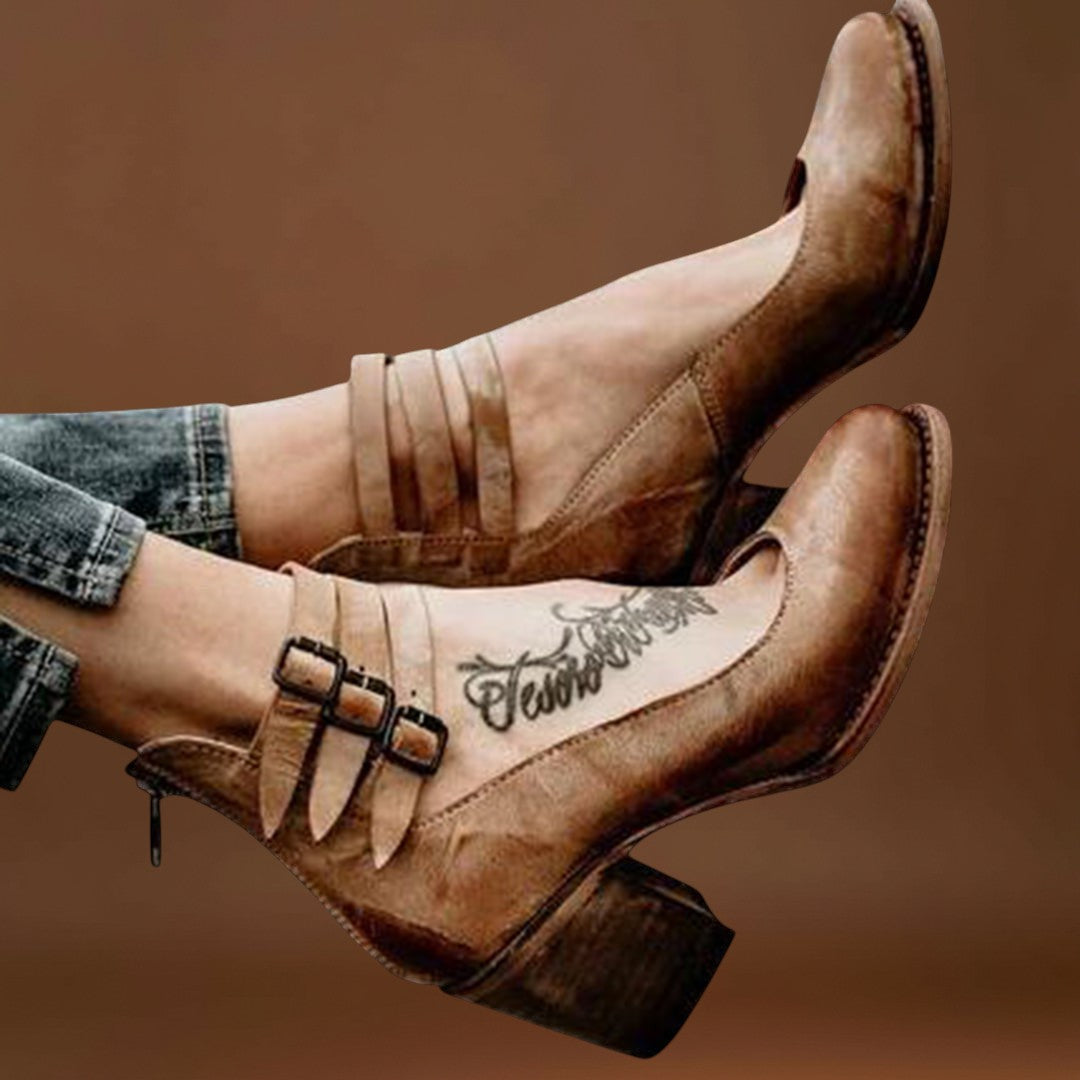 Fenna-Róza - Bőr Ortopéd Cipők