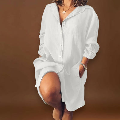 Ina-Mária - Kényelmes vászon blúz