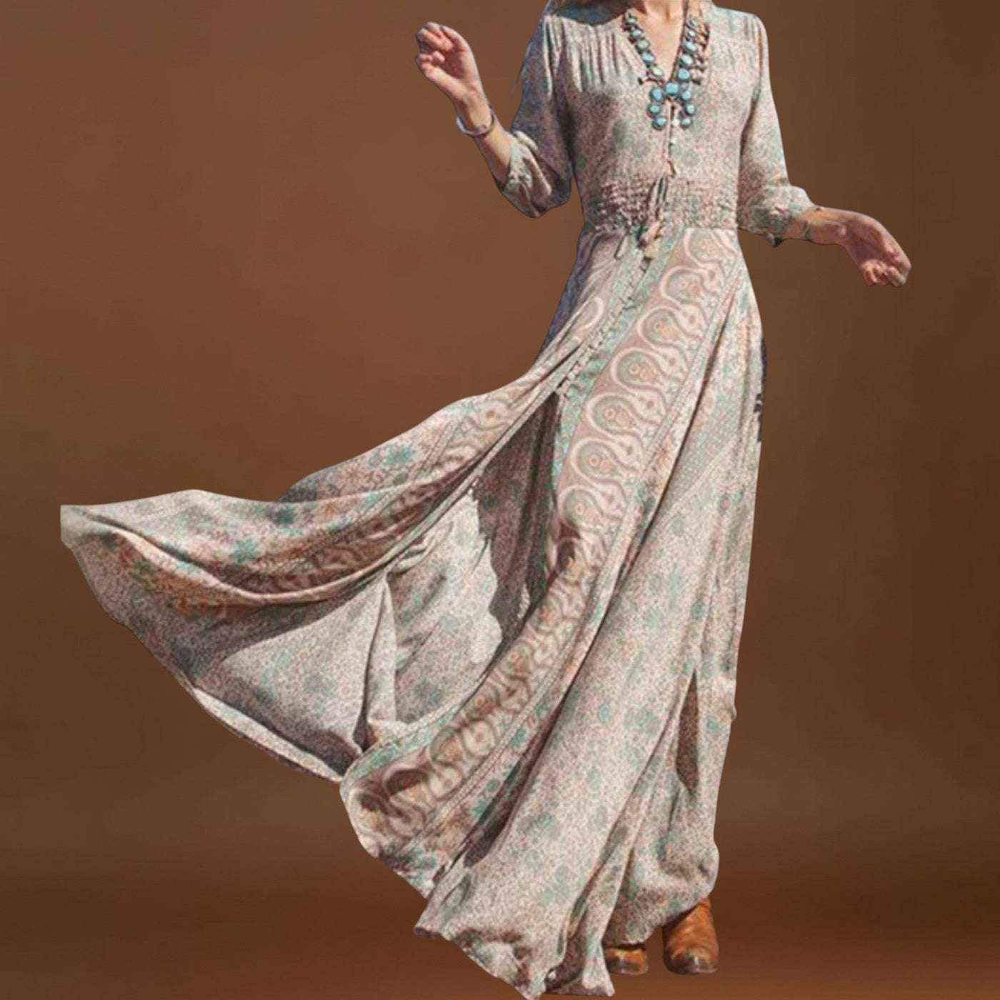 Gizella - Boho Maxi Ruha