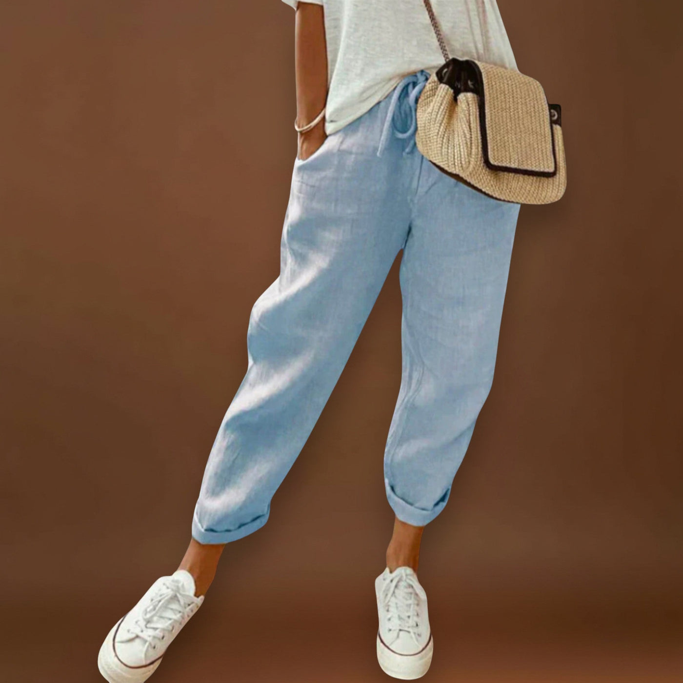 Alona - Elegáns és laza VászonNadrág