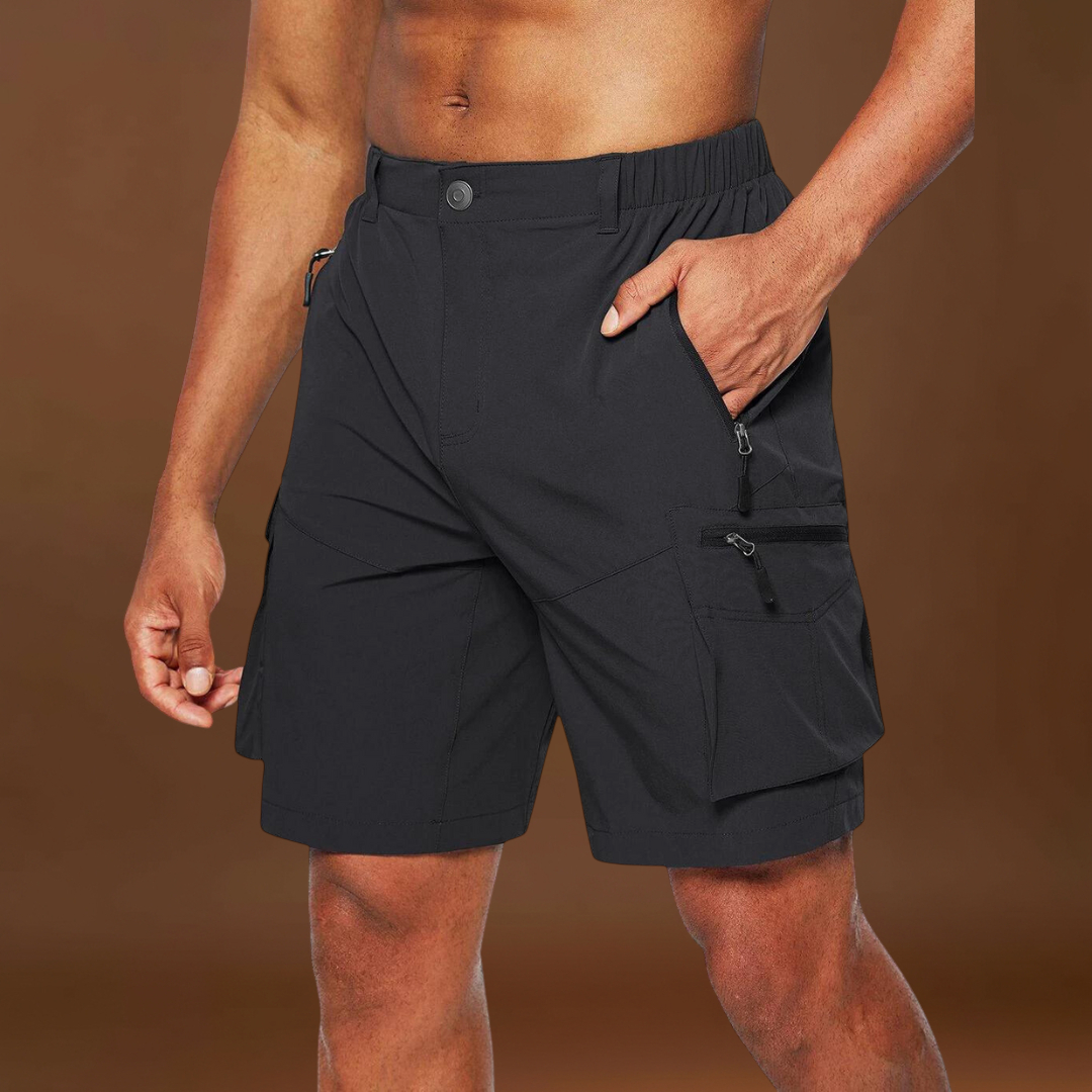 Cargo Nadrág - Poliészter keverék, több zsebbel és szabad mozgással