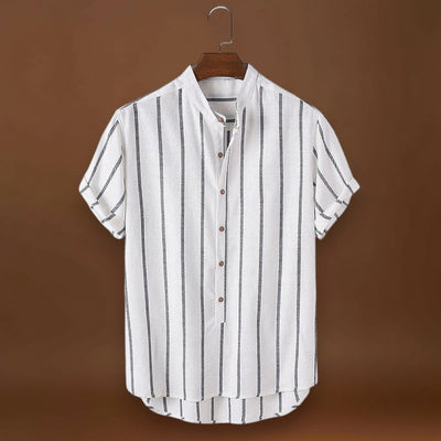 Casual Szett - Poliészter keverék ing és gyorsan száradó rövidnadrág