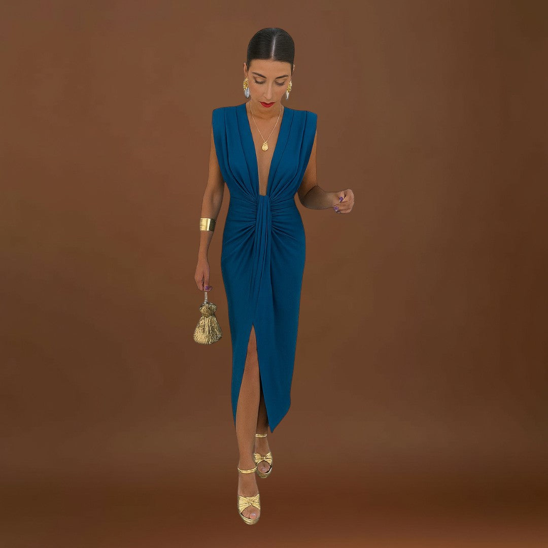 Julianna  - Mély dekoltázsú ruha