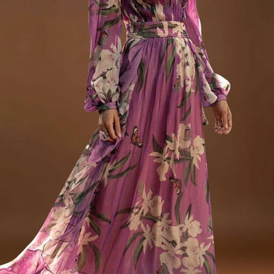 Gyöngyi - Magas minőségű elegáns maxi ruha