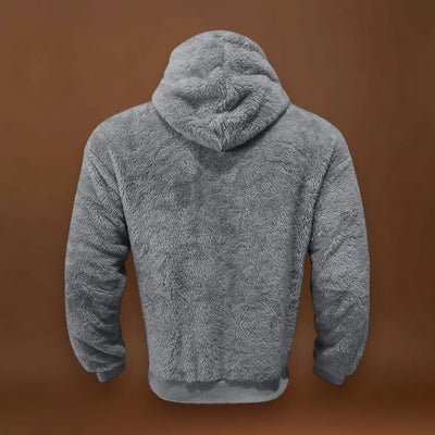 Dezső - Fleec keverék, beépített kapucnival és meleg zsebbel