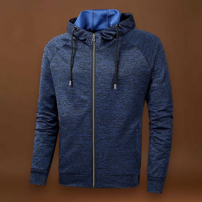 Torda-Kázmér- Beépített Kapucni és Elülső Cipzár a Szél Elleni Védelemért