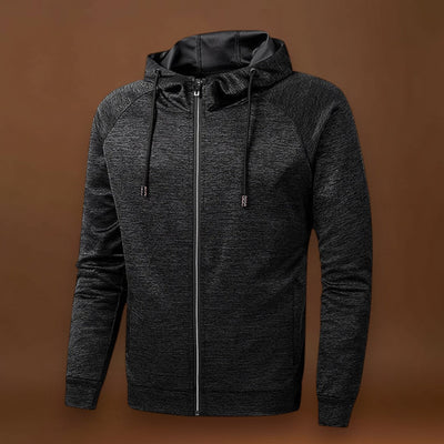 Torda-Kázmér- Beépített Kapucni és Elülső Cipzár a Szél Elleni Védelemért