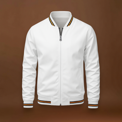 Závoly - Poliészter keverék bordás gallérral és könnyű rétegekkel