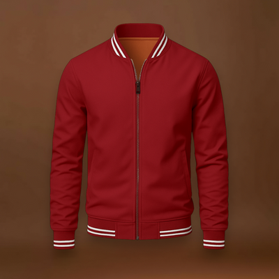 Závoly - Poliészter keverék bordás gallérral és könnyű rétegekkel