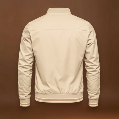 Závoly - Poliészter keverék bordás gallérral és könnyű rétegekkel