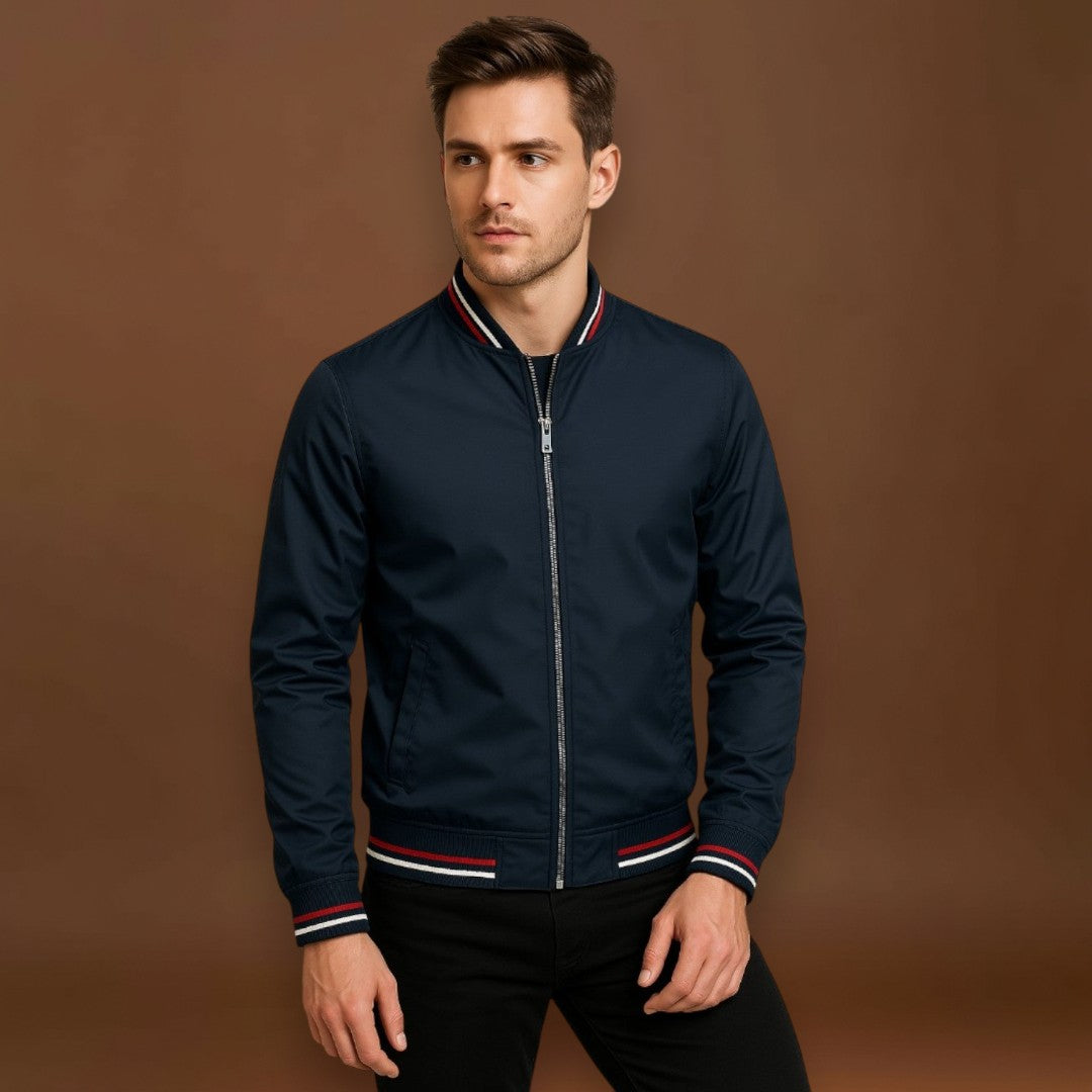 Závoly - Poliészter keverék bordás gallérral és könnyű rétegekkel