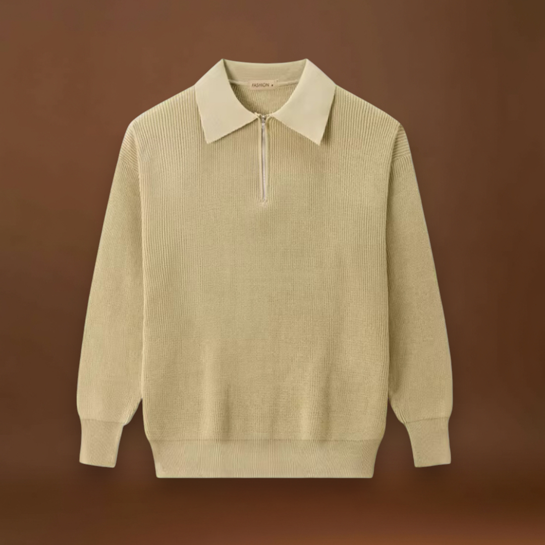 Kristóf - Kényelmes kevert fonalú pulóver