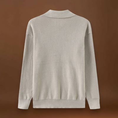 Kristóf - Kényelmes kevert fonalú pulóver