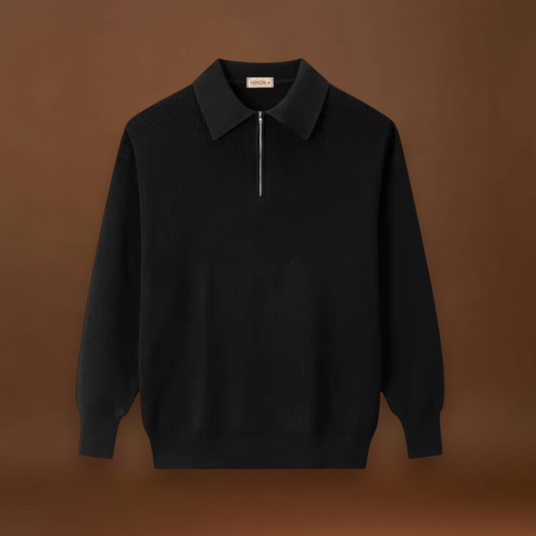 Kristóf - Kényelmes kevert fonalú pulóver