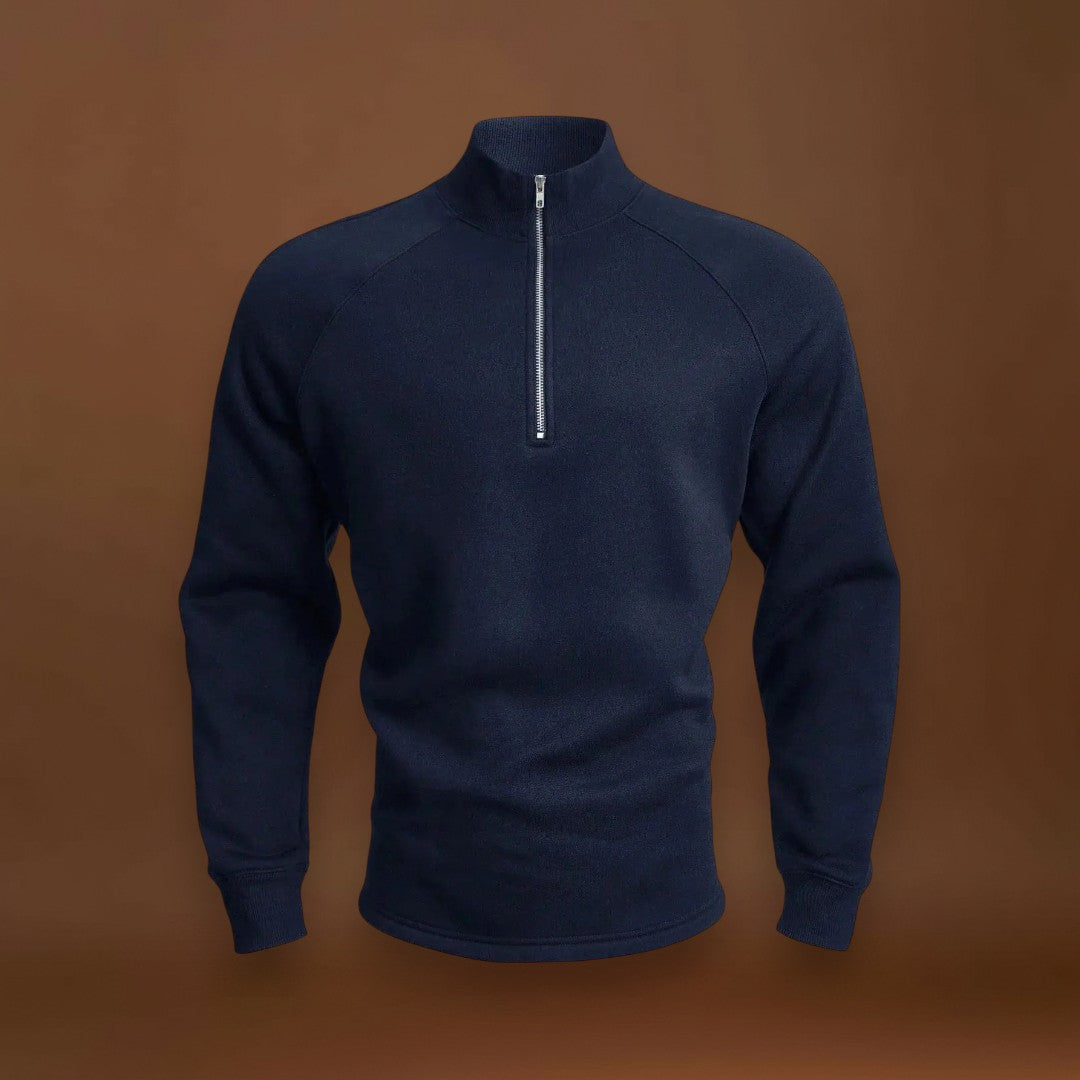 János - Keverék Anyagú Nyújtható Pulóver