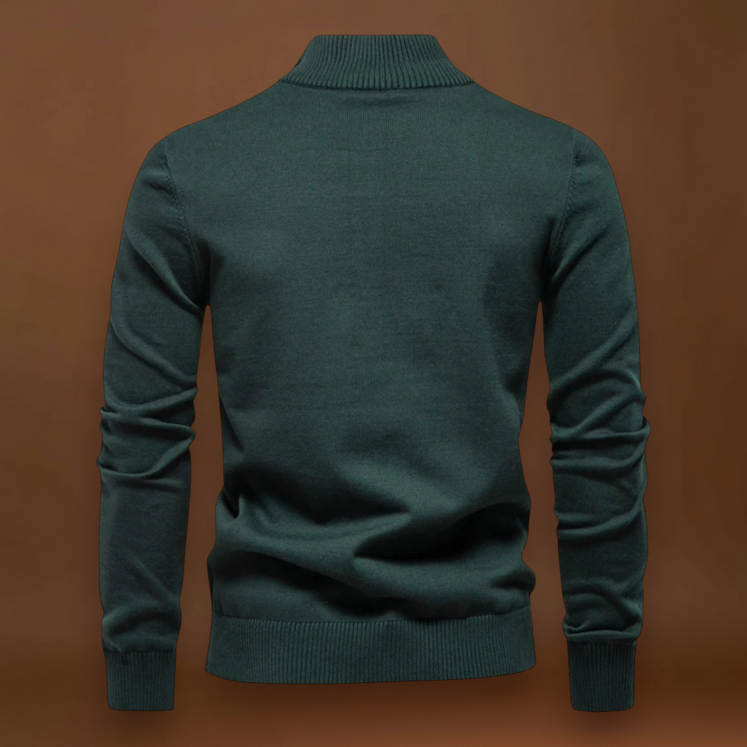 Kornél - UltraKényelmes Lélegző Kötött Pulóver