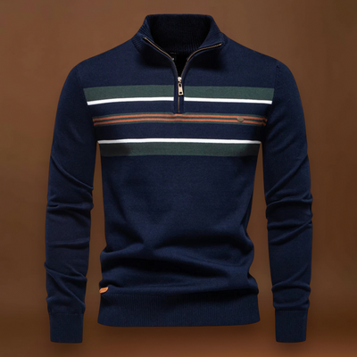 Kornél - UltraKényelmes Lélegző Kötött Pulóver