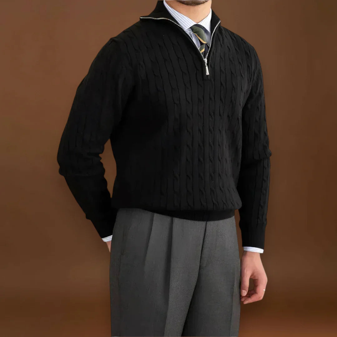 Tura - Organikus Pamut Kötött Pulóver