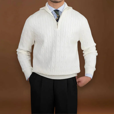 Tura - Organikus Pamut Kötött Pulóver