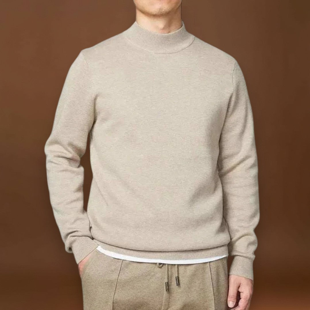 Ákos -  Magas Nyakú Kötött Pulóver