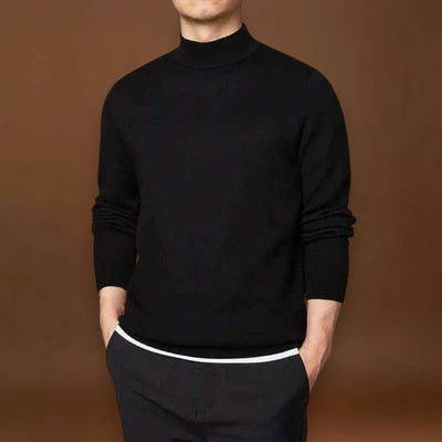 Ákos -  Magas Nyakú Kötött Pulóver