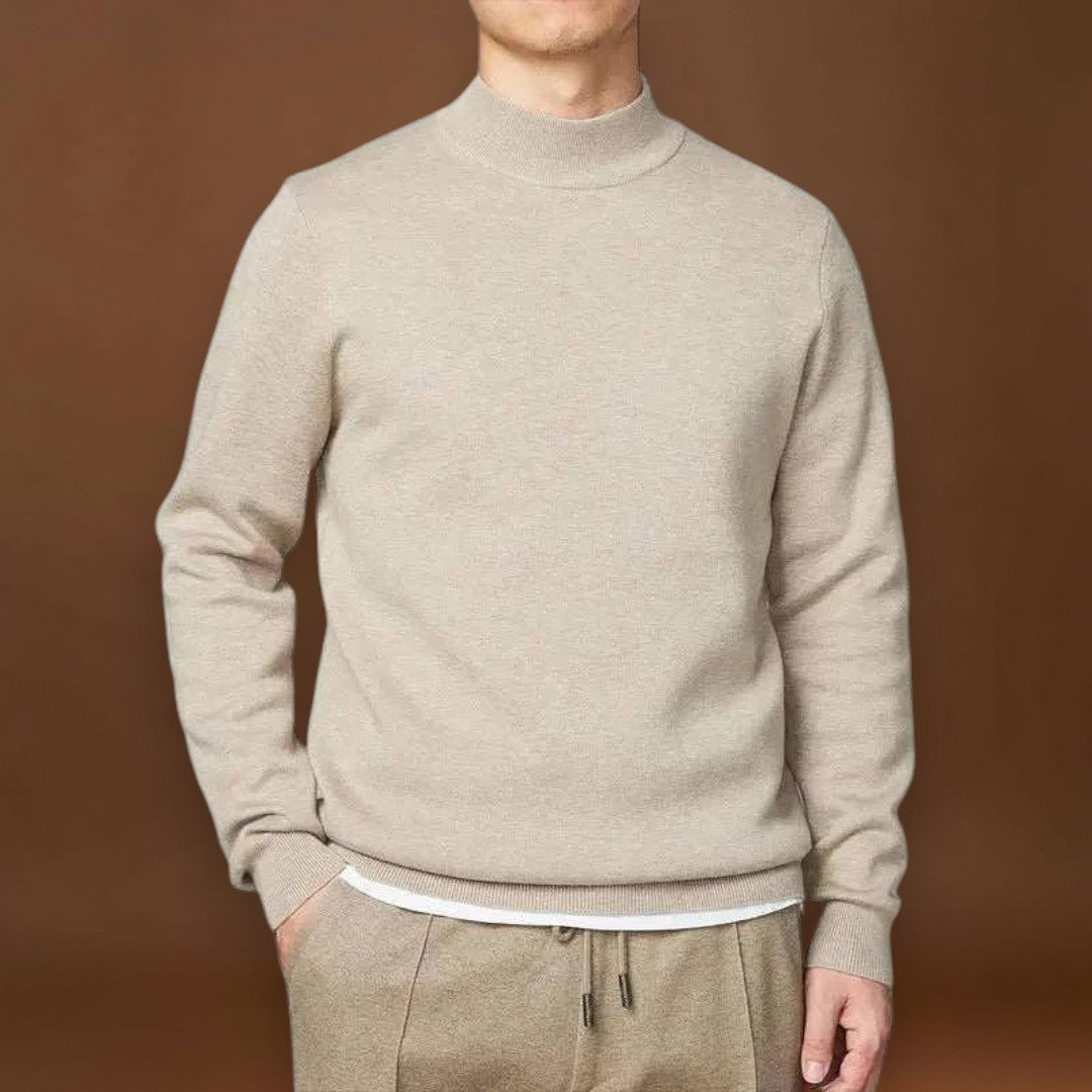 Ákos -  Magas Nyakú Kötött Pulóver