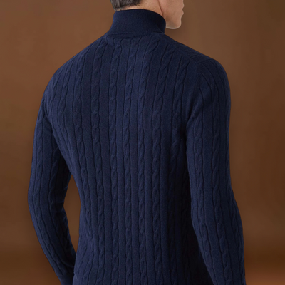 Ulászló - Extra Kényelmes Poliészter Kötött Pulóver