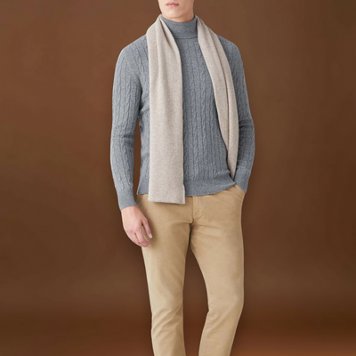 Ulászló - Extra Kényelmes Poliészter Kötött Pulóver