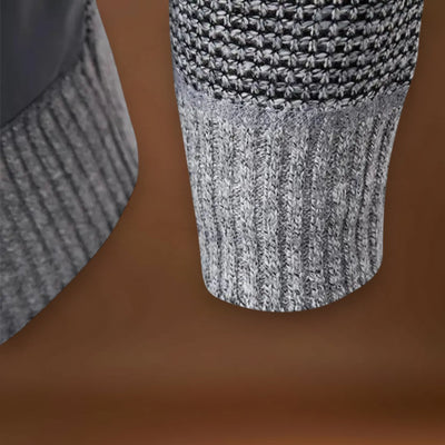 Töhötöm - Cipzáras Kötött Pulóver