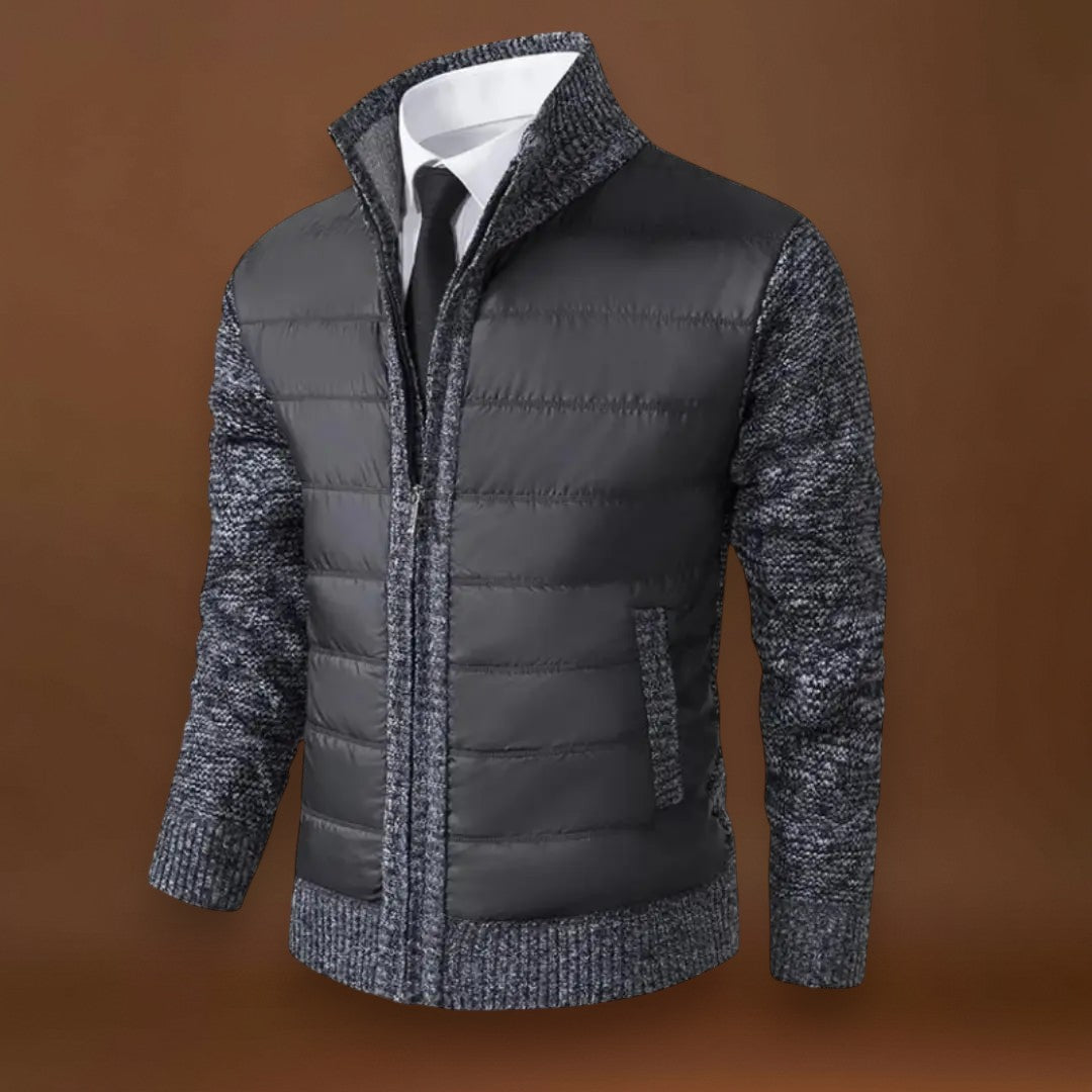 Töhötöm - Cipzáras Kötött Pulóver