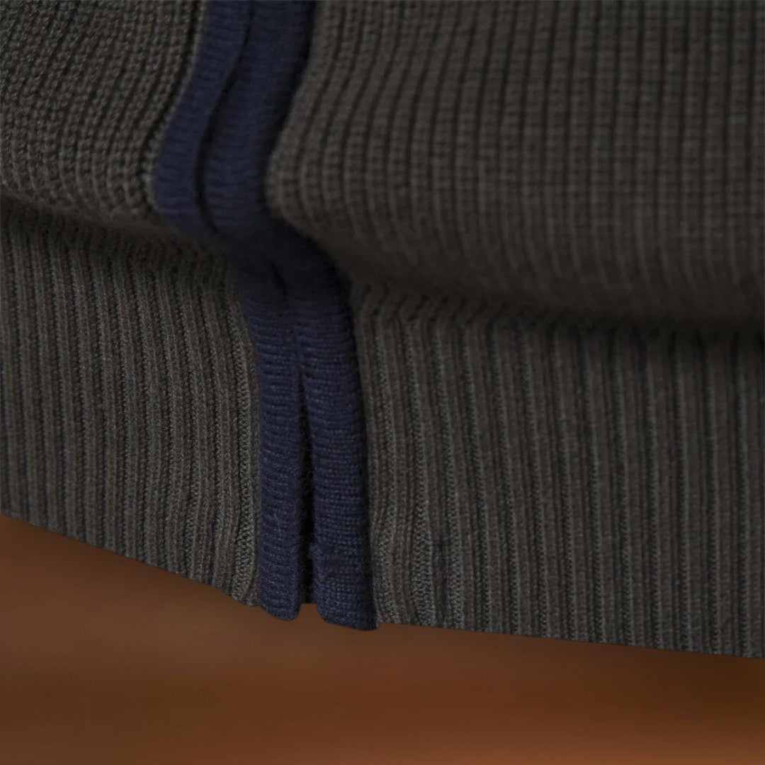 Károly - Cipzáras Kötött Kardigán