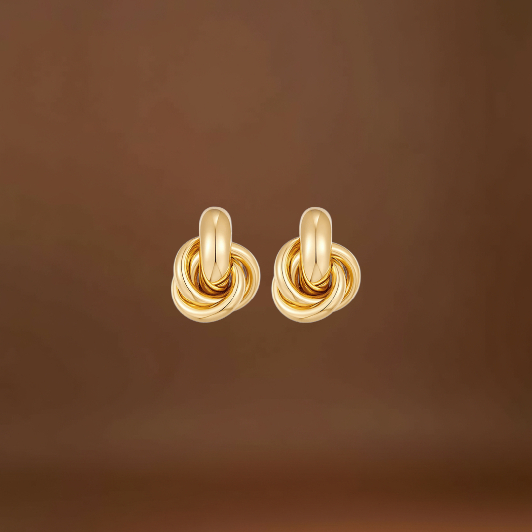 Csomós fülbevalók