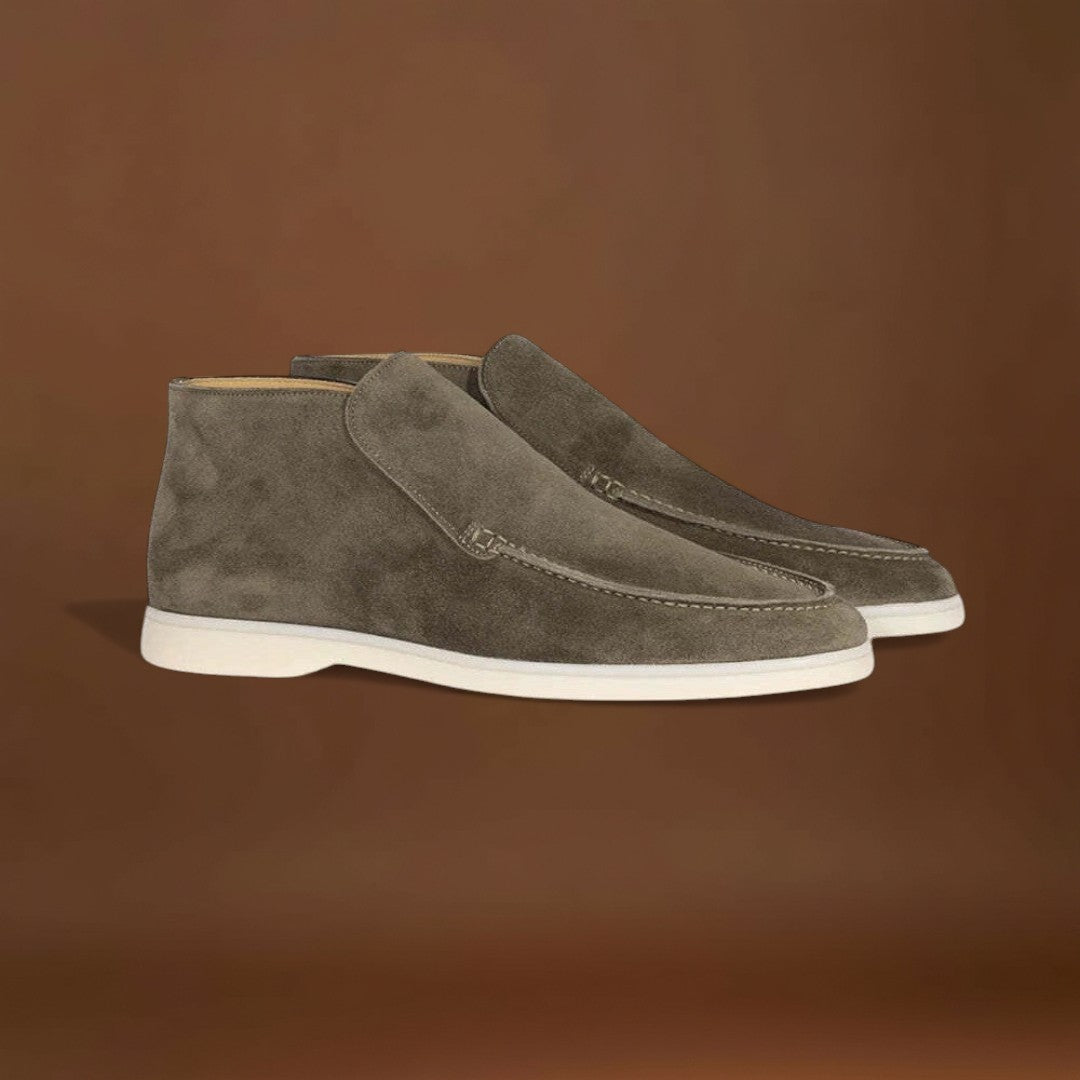 Dánoska - Slip On puha anyagból és párnázott talppal, tapadással