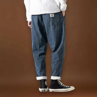 Dencső - Kényelmes farmernadrág bézs