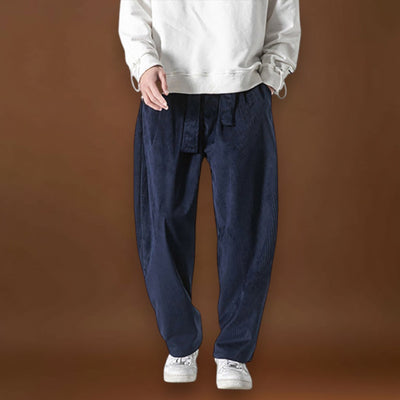 Emír - Fekete bársony nadrág