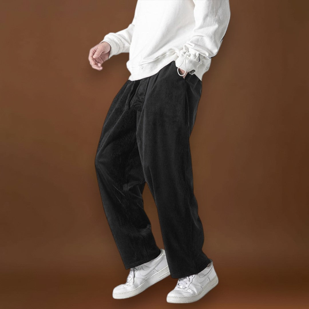 Erek - Sötétkék bársonynadrág